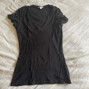 James Perse Sheer Slub T-Shirt